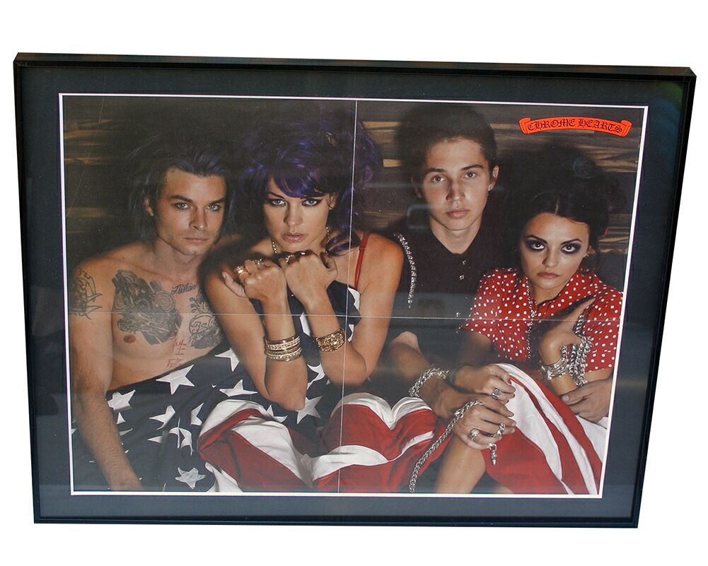 楽天市場】CHROME HEARTS ORIGINAL POSTER ART FLAG クロムハーツ