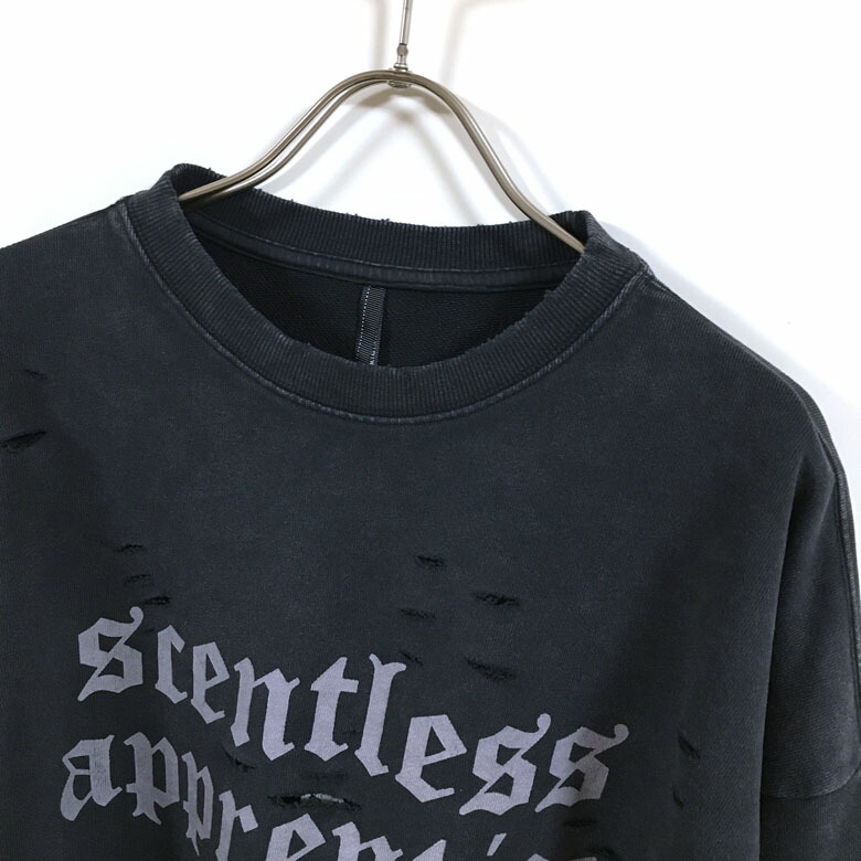 楽天市場】裏毛 硫化染め ダメージ加工 ビッグシルエット スウェット