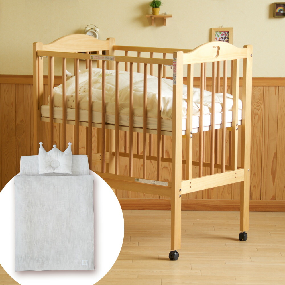 楽天市場】日本製 ベビーベッド 「NEWファンシーミニ」 ミニサイズ