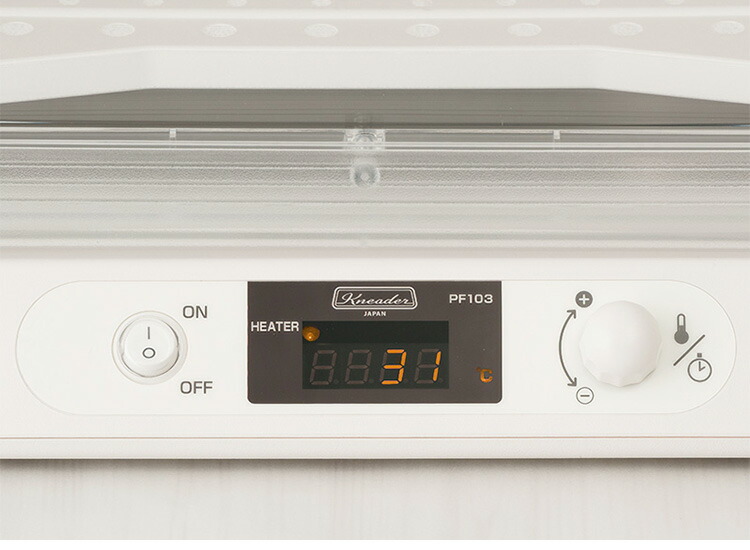 楽天市場】洗えてたためる発酵器 PF103 （日本ニーダー パン発酵器