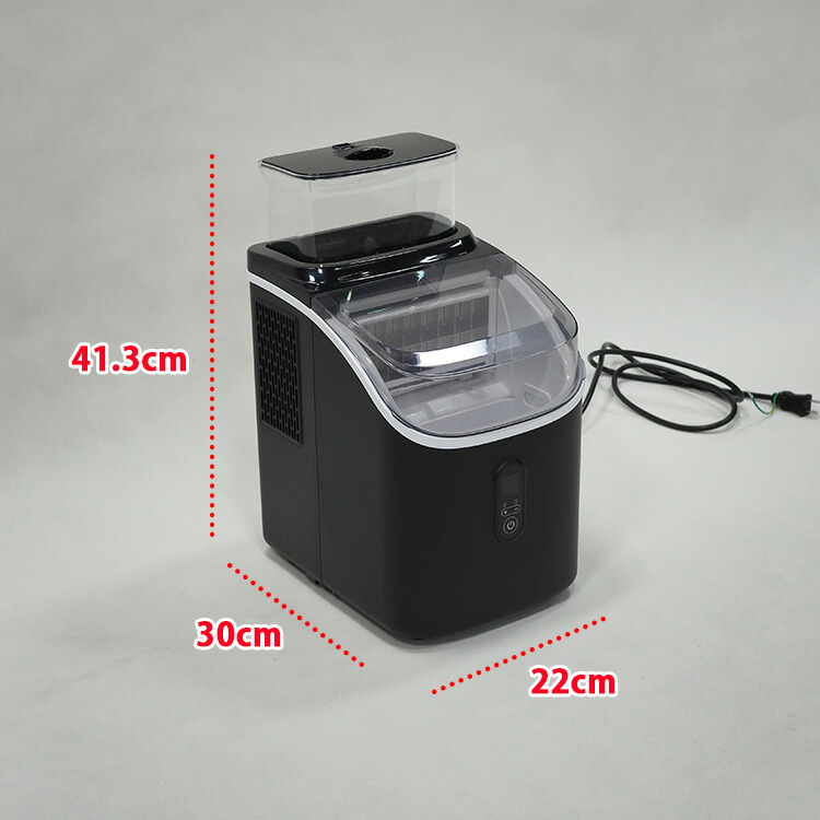 楽天市場】LIVZA 高速製氷機 クリアロックタイプ ICE-CUBE01-BK （製氷