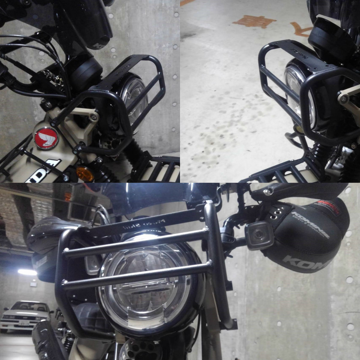 楽天市場】モートースキール ホンダ ハンターカブ CT125用 ヘッド