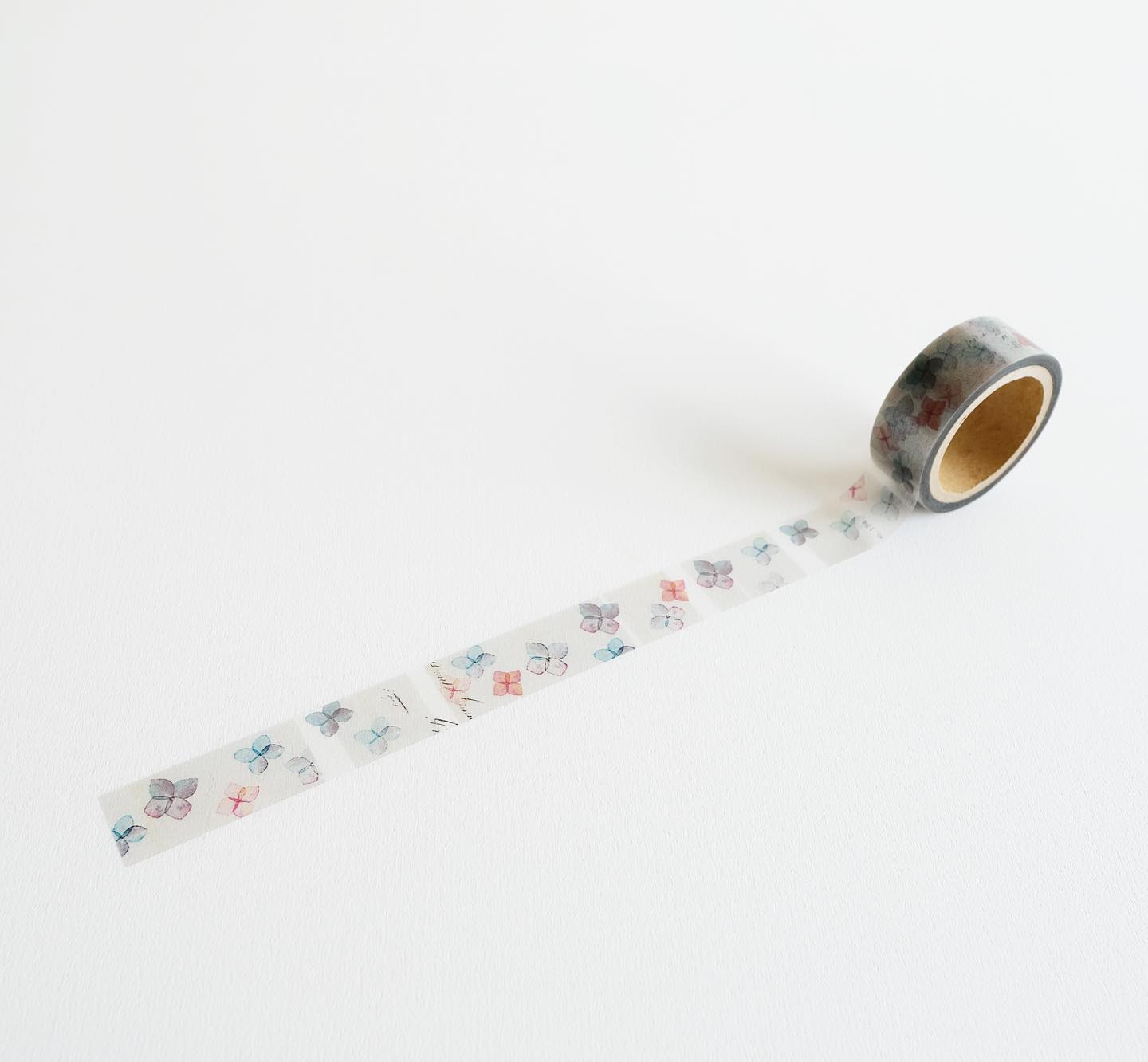 楽天市場】ヨハク クリアマスキングテープ アジサイ 15mm 日本製 Clear