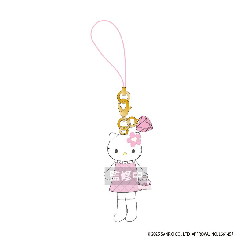 楽天市場】ハローキティ トレーディング マスコットストラップ3