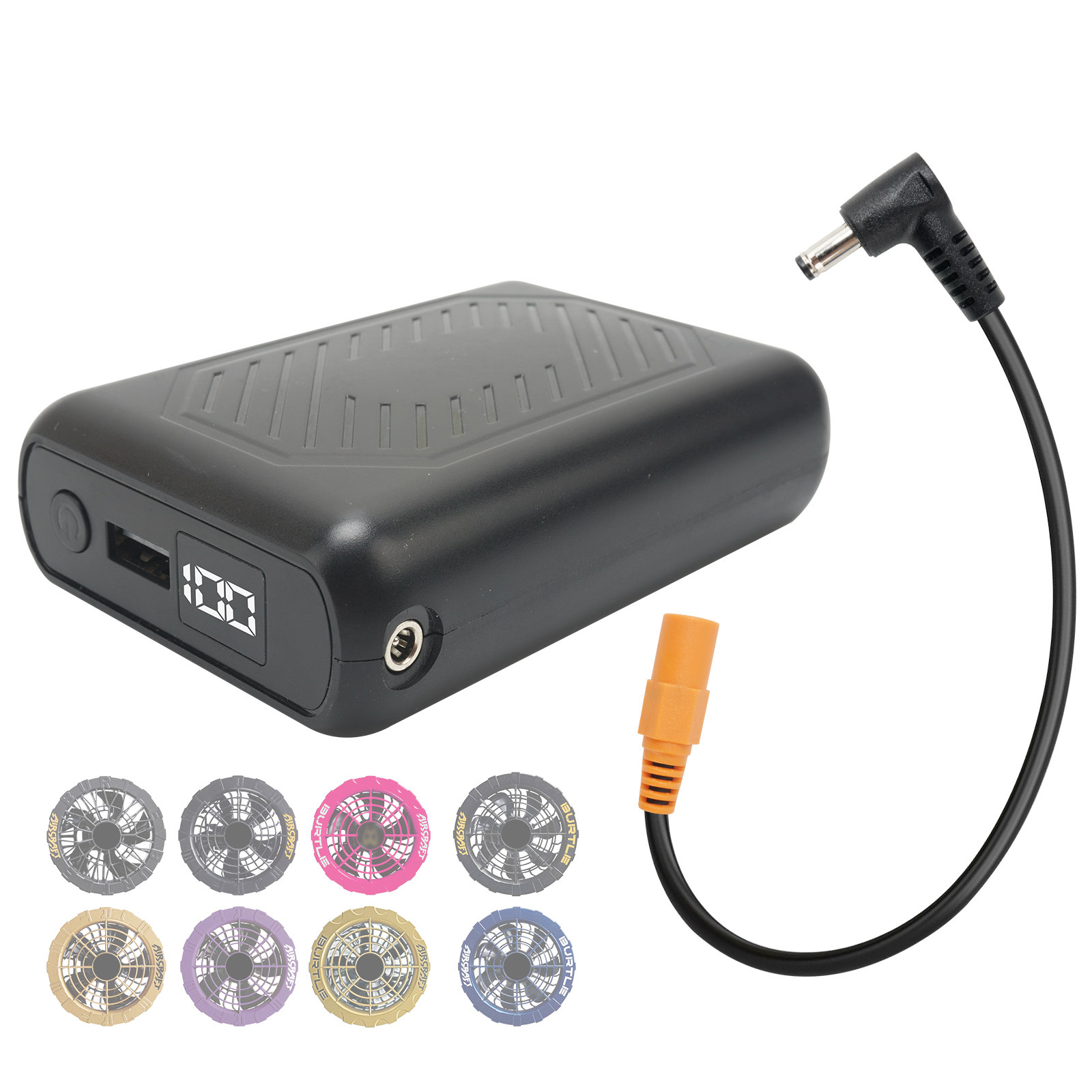 楽天市場】空調作業服 20000mAh バートル Burtle バッテリー AC300