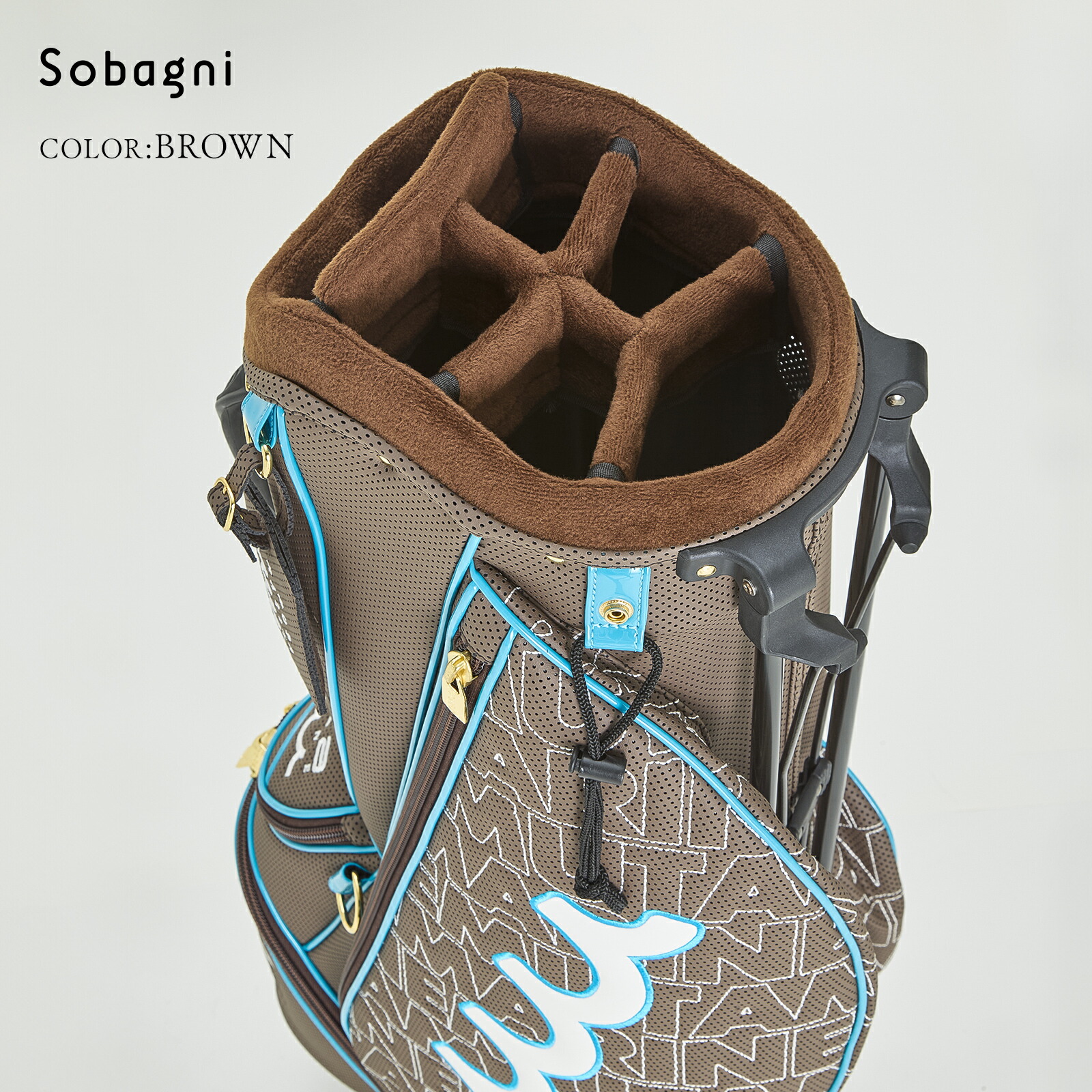 楽天市場】【 CONTINUA パンチングエシカル合皮 スタンドキャディ