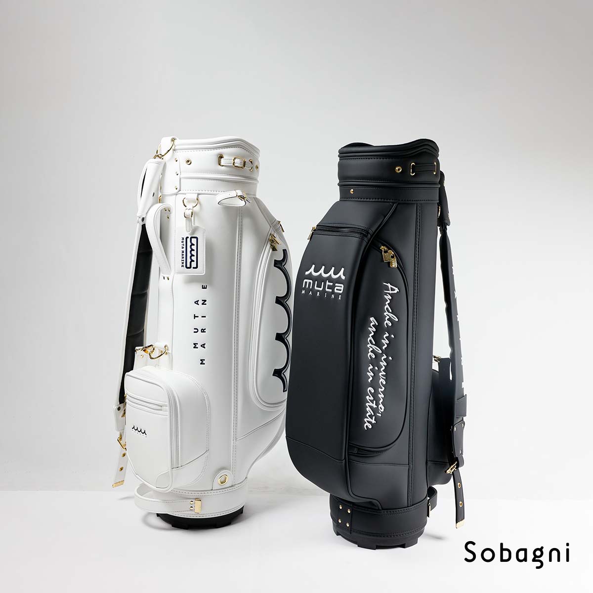 楽天市場】muta marine ムータ ゴルフバッグ 8.5インチキャディバッグ