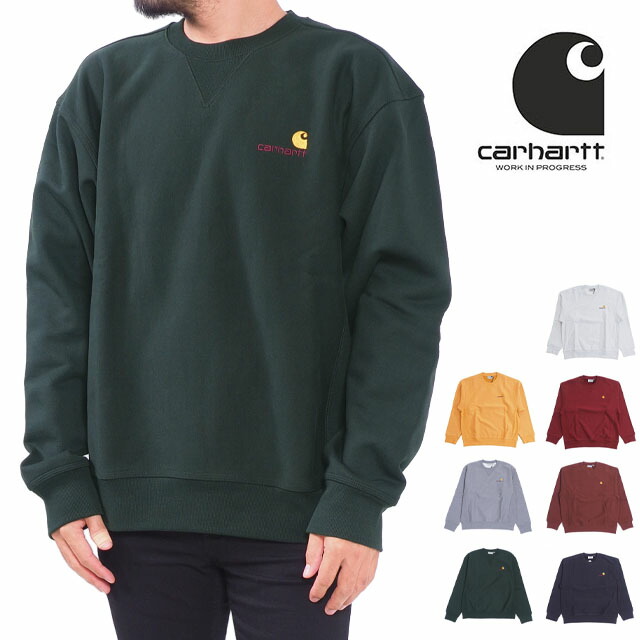 楽天市場】カーハート WIP トレーナー 裏起毛 S M L XL XXLサイズ 長袖