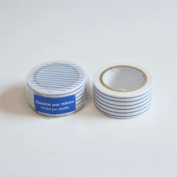 楽天市場】倉敷意匠 Classiky mitsou マスキングテープ 水玉 縞 格子