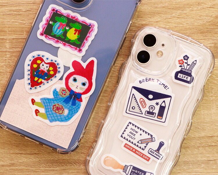 楽天市場】北岸由美 マルチステッカー ART TIME TEA TIME サンビー