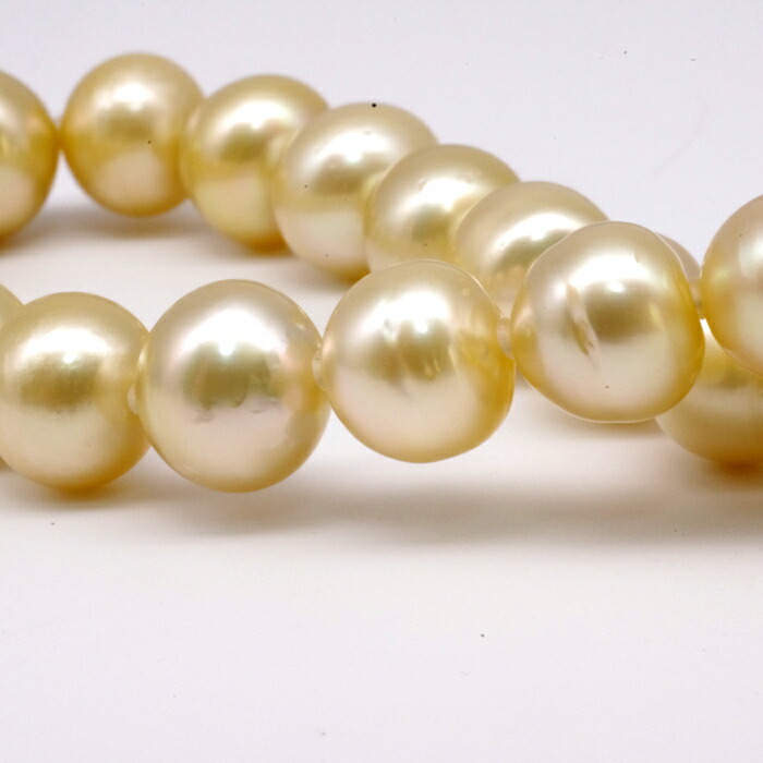 楽天市場】白蝶真珠 ゴールド ネックレス 南洋真珠 パール 7.5～11.5