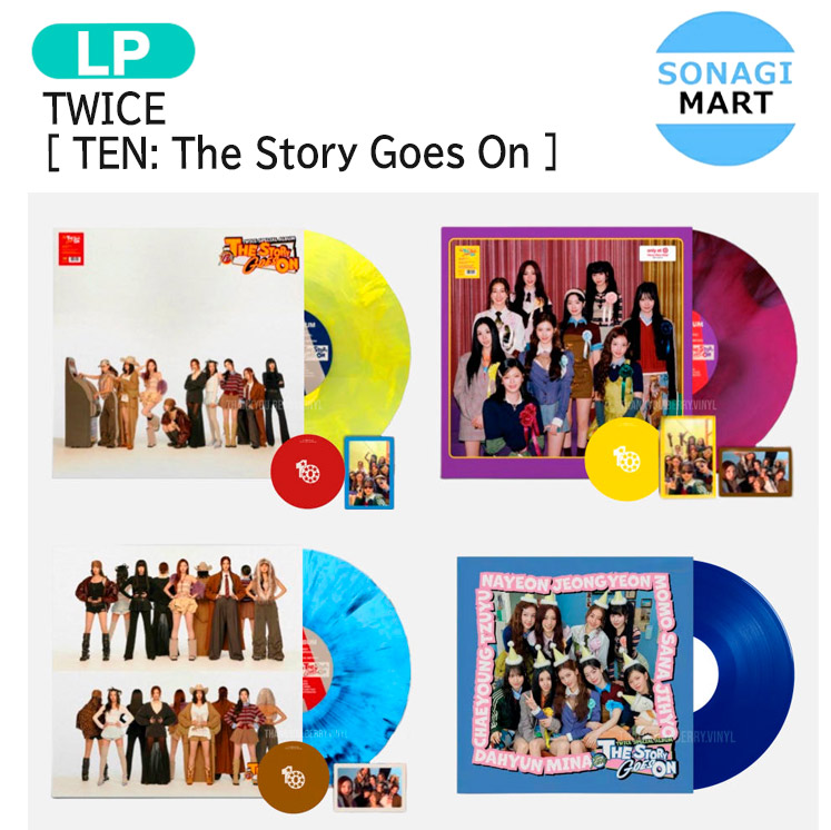 楽天市場】[当店限定特典付] TWICE Vinyl Ver. [ TEN: The Story Goes