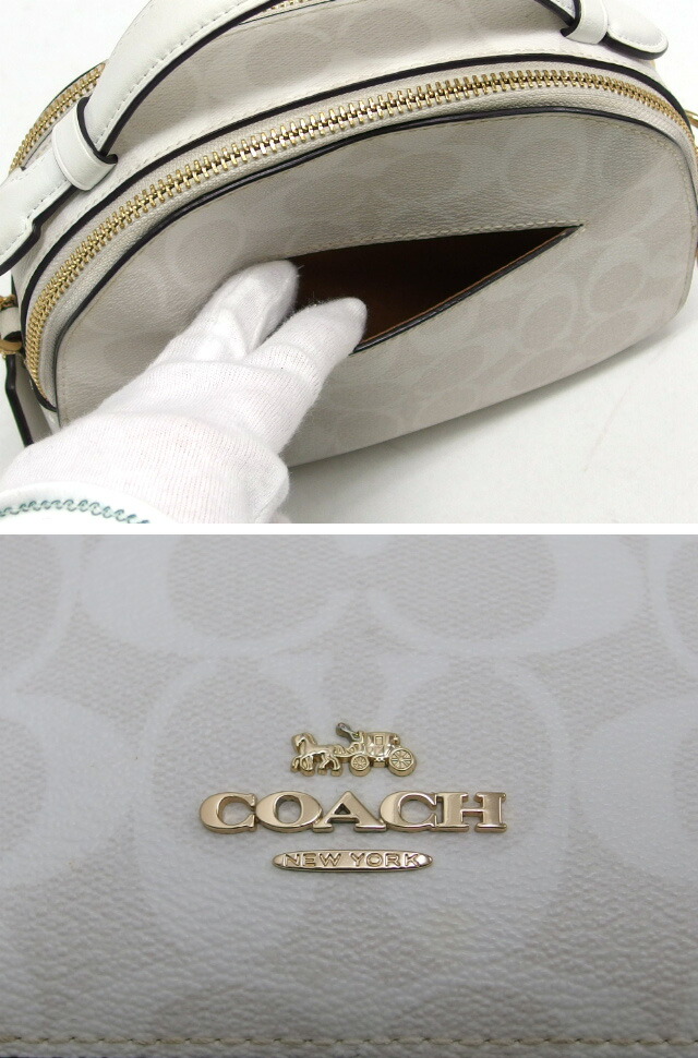 楽天市場】コーチ シグネチャー セレナ 2WAYミニショルダーバッグ 白
