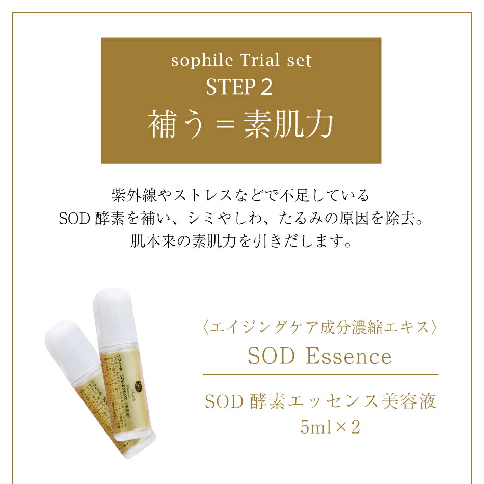 楽天市場】＜正規品＞10日間トライアルセット 朝用洗顔 SOD酵素