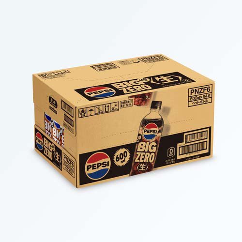 楽天市場】ペプシ 生 BIG ZERO(600ml*48本セット)【ペプシ(PEPSI