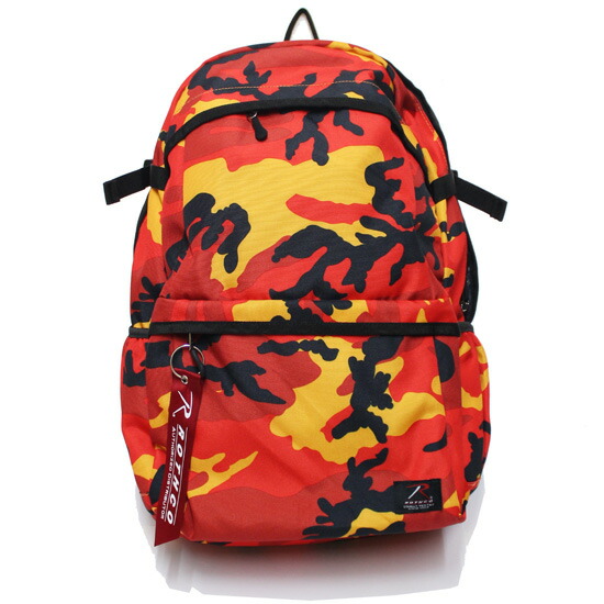 EA7 EA7 バスケットボール用リュック オレンジ迷彩 バスケットボール用