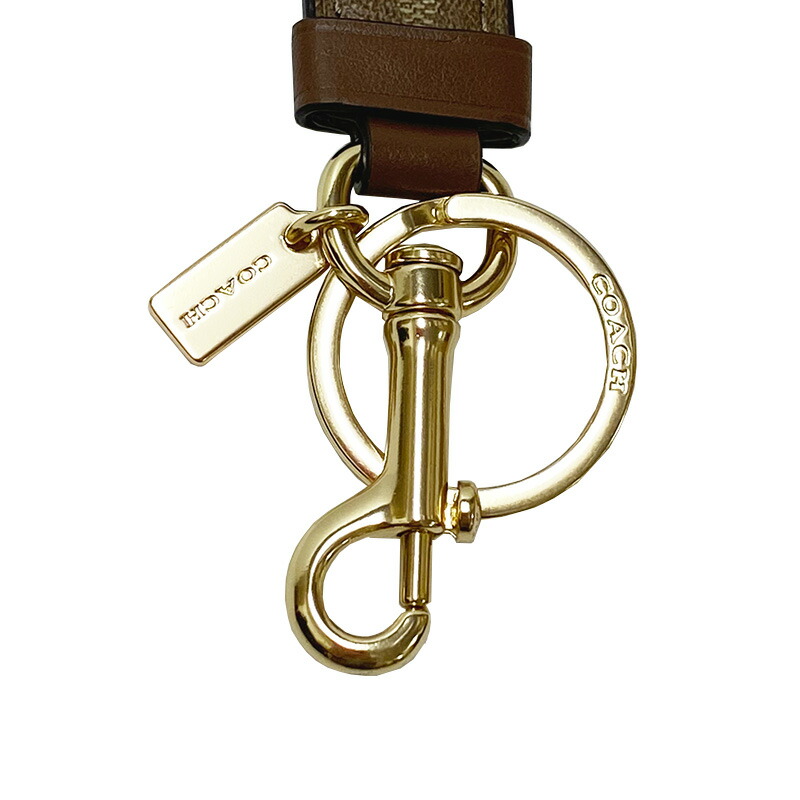 楽天市場】コーチ COACH キーリング シグネチャー トリガー スナップ