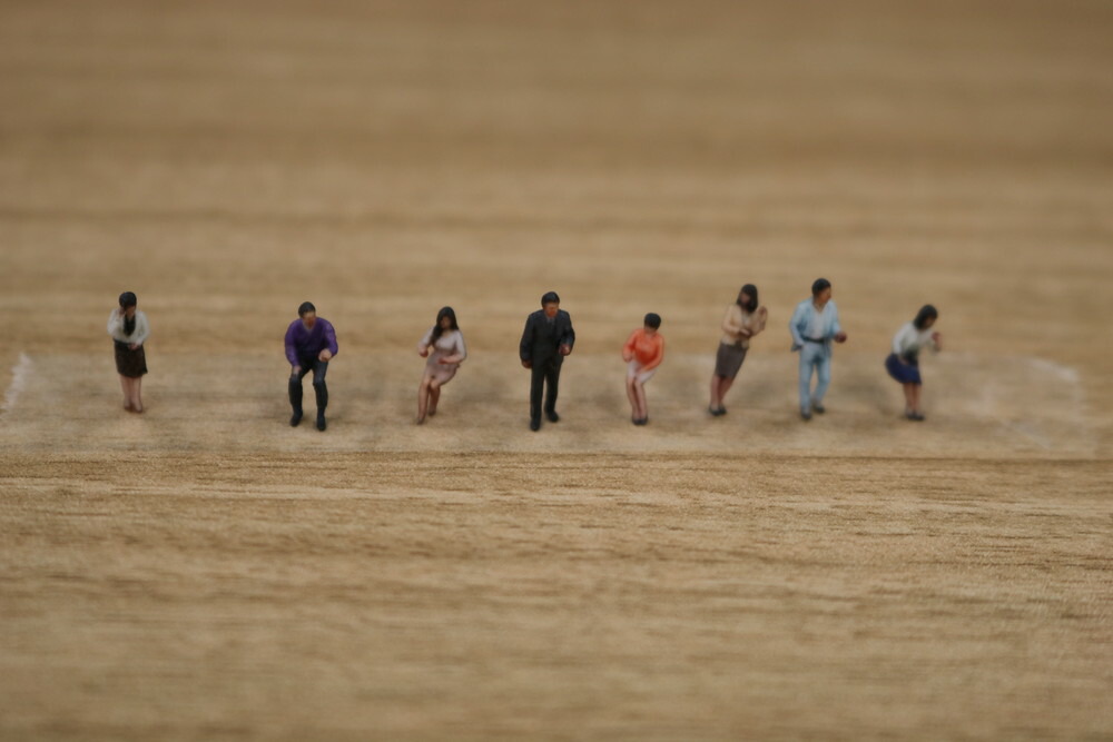 楽天市場】ジオラマ 人 人形 ビジネス編 3D フルカラー 1/150 人体 28