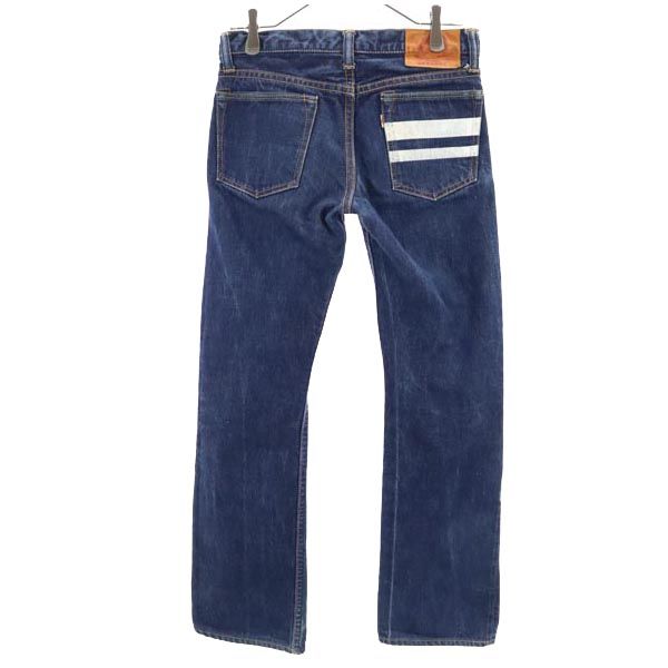 楽天市場】桃太郎ジーンズ 赤耳 裏リベット ストレート デニムパンツ