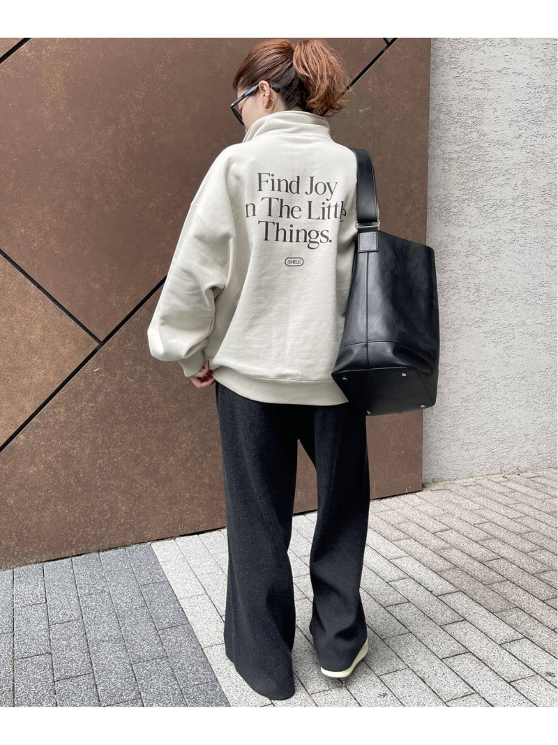 楽天市場】【SALE／30%OFF】ハーフジップバックロゴスウェット Spick