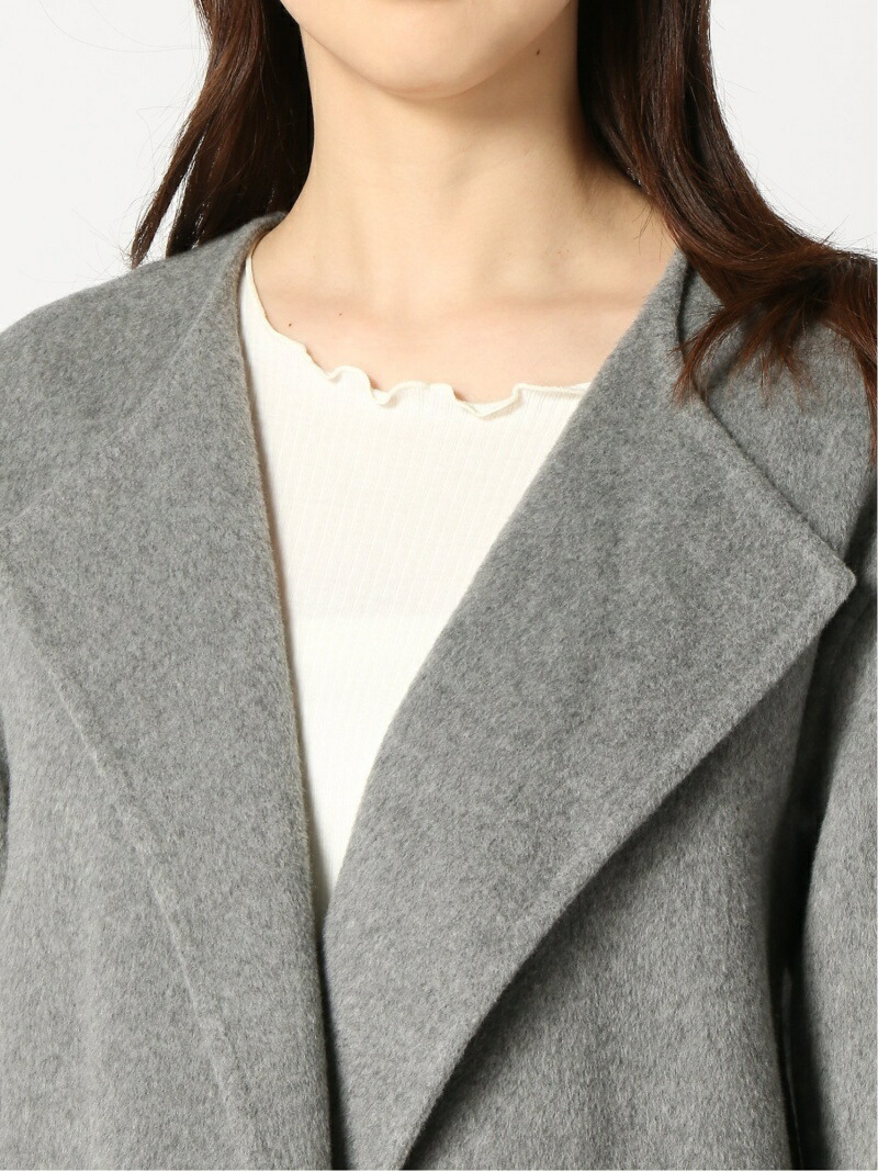 楽天市場】【SALE／40%OFF】ノーカラーリバーコート Spick & Span