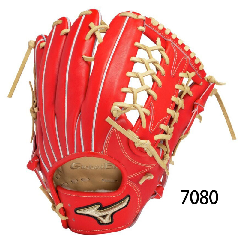 楽天市場】ミズノグローバルエリート 外野手用 硬式（カラーオレンジ