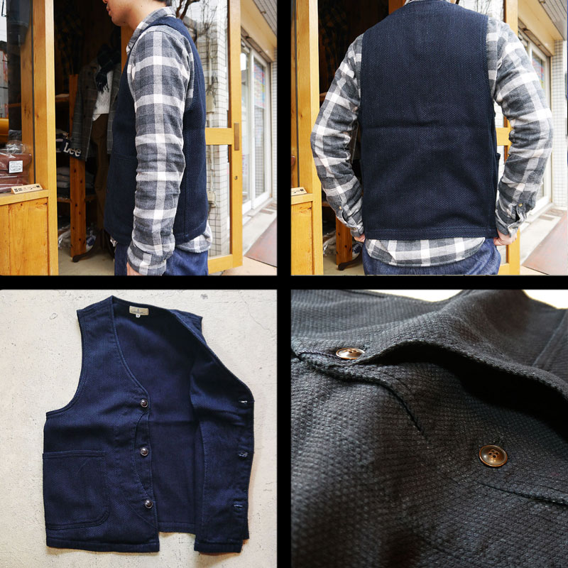 楽天市場】ジャパンブルージーンズ ベスト 刺し子ベスト デニムベスト