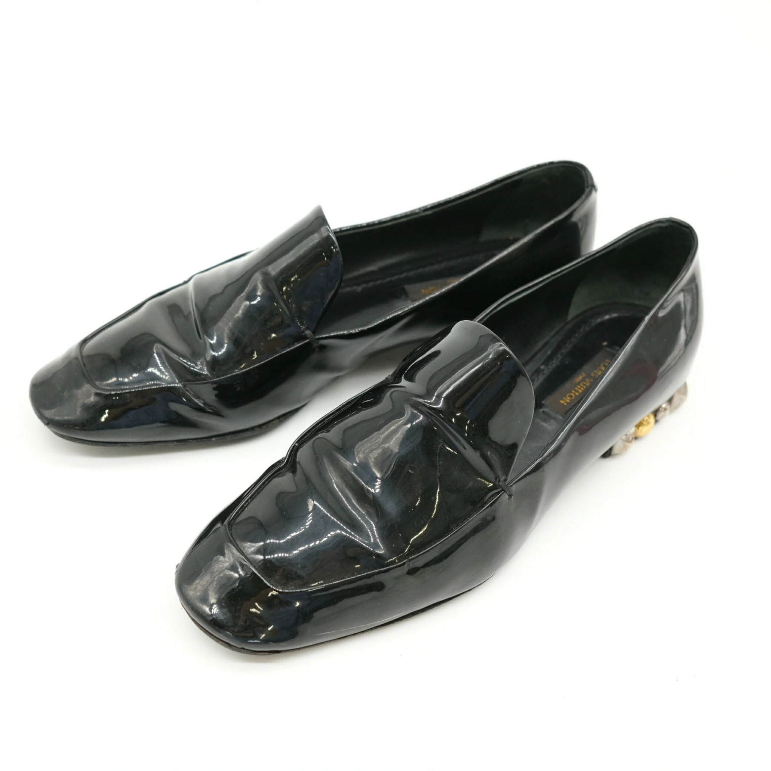 楽天市場】エナメル ローファー（ブランドルイ・ヴィトン