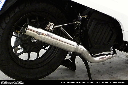 楽天市場】WirusWin HONDA ダンク（AF74・AF78） シャープマフラー