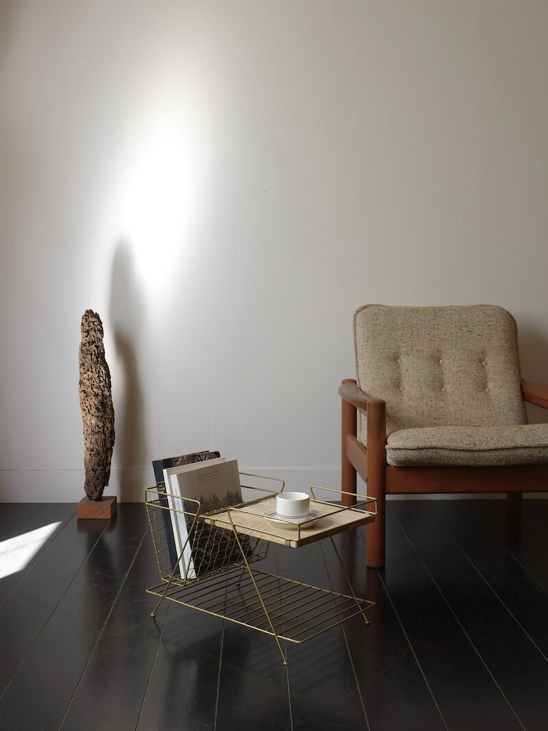 楽天市場】Madam Stoltz サイドテーブル マガジンラック 北欧 おしゃれ