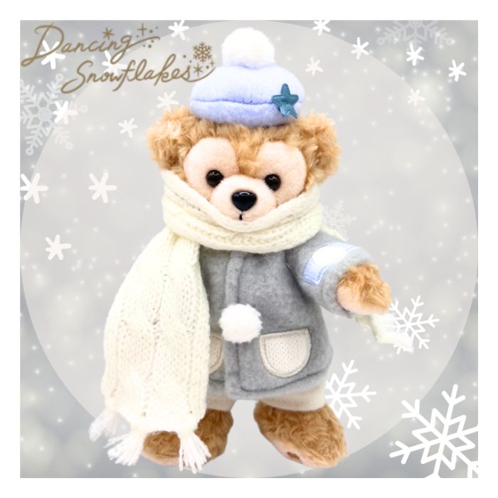 楽天市場】ダンシングスノーフレークス ダッフィー ぬいぐるみバッジ