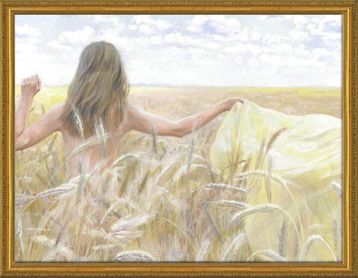 楽天市場】絵画 裸婦画【追憶 4】壁掛け インテリア 女性画 美人画