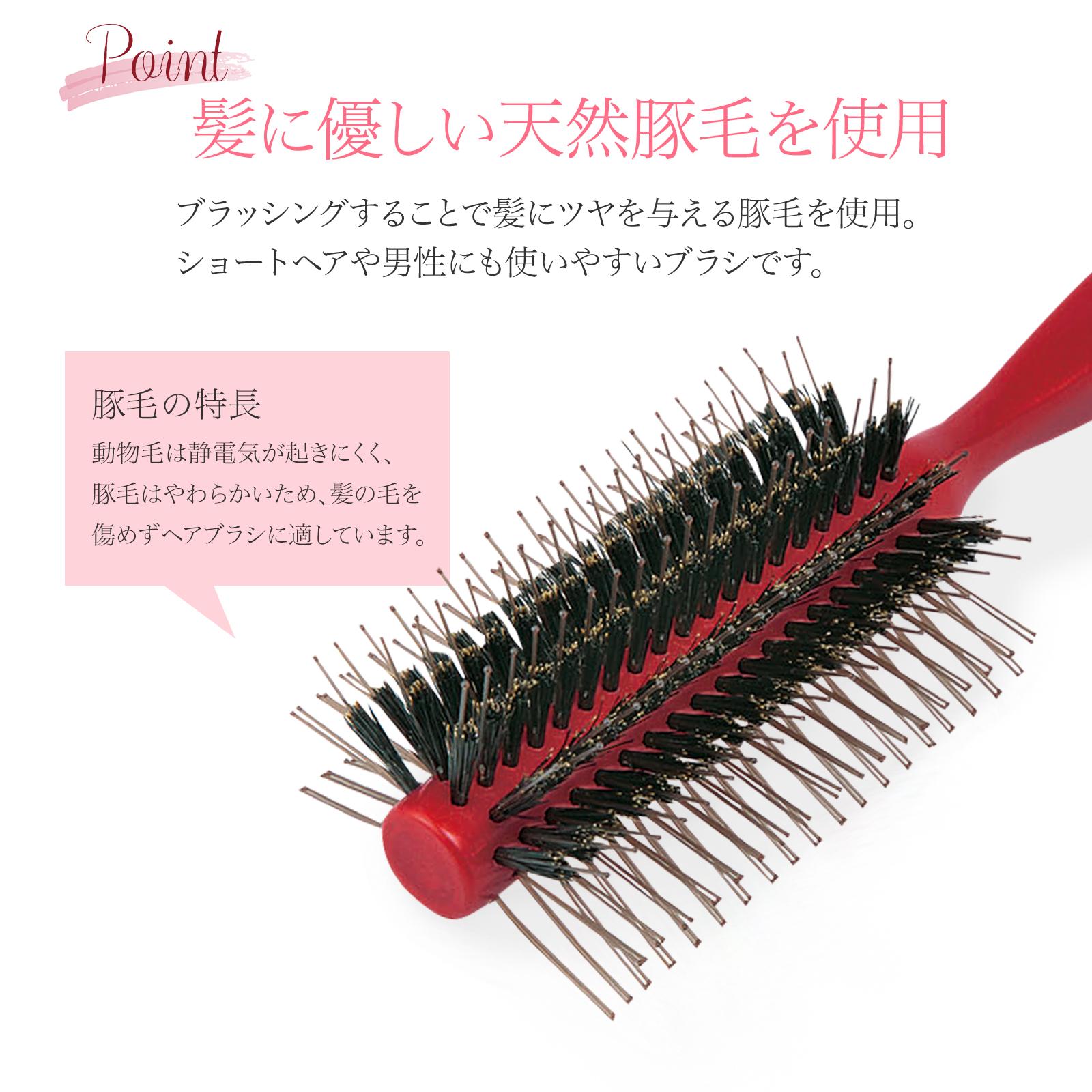 楽天市場】【送料無料】美容師さんの簡単ボリュームアップブラシ