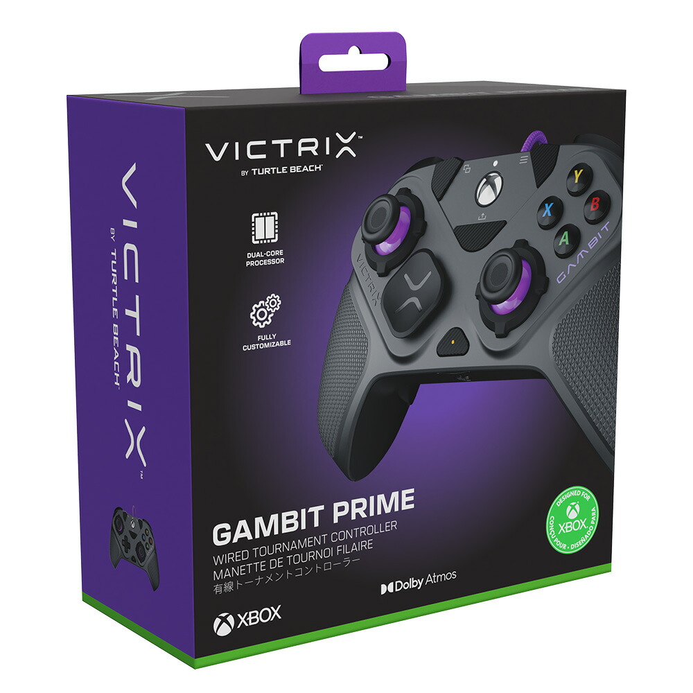 楽天市場】【Xbox公式ライセンス商品】TURTLE BEACH Victrix Gambit