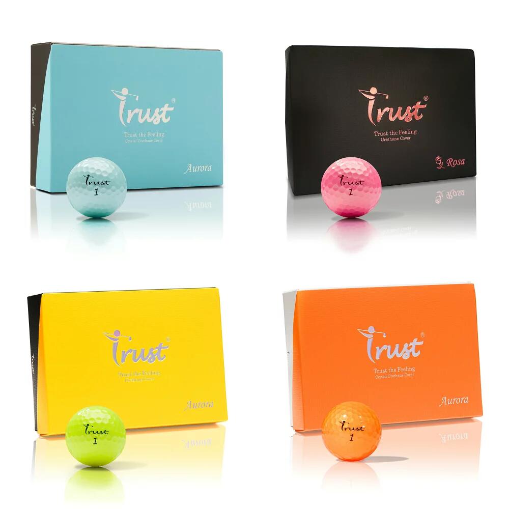 楽天市場】ランキング受賞 Trust トラスト ゴルフボール Aurora