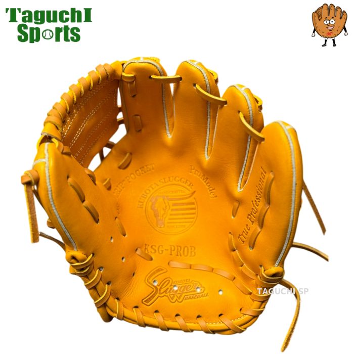 美品】Slugger プロフェッショナルモデル 硬式 捕球練習用グローブ 美