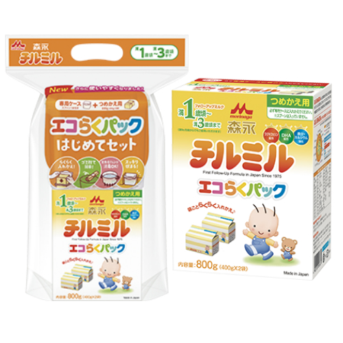 楽天市場】粉ミルク/チルミル/送料無料/森永チルミルエコらくパック