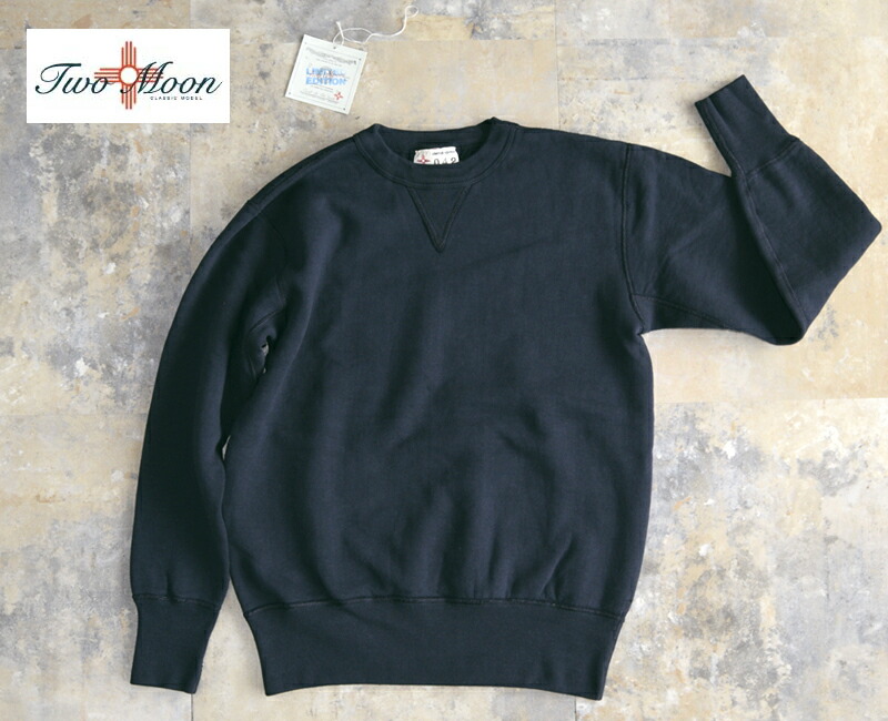 楽天市場】Two Moon トゥームーン 両V丸胴スウェット(ソリッド)Limited