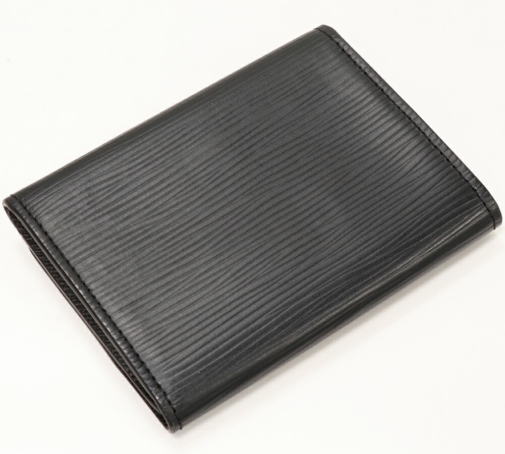 楽天市場】ルイヴィトン マチ付き名刺入れ 二つ折りカードケース エピ