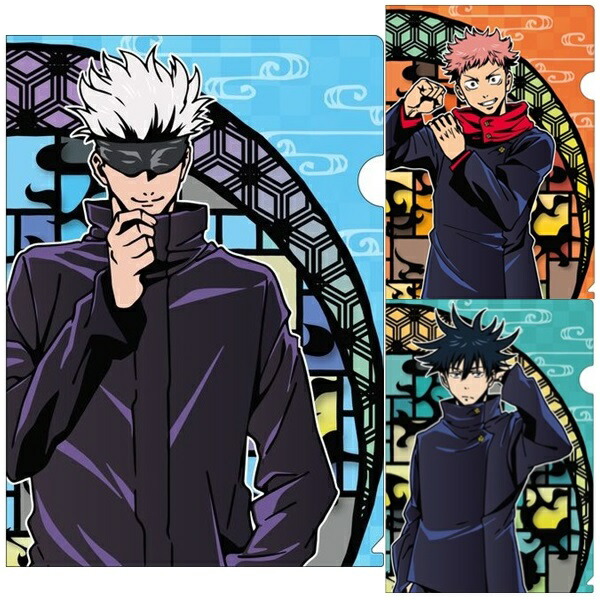 楽天市場】【日本製】呪術廻戦 切り絵シリーズ クリアファイル 虎杖悠