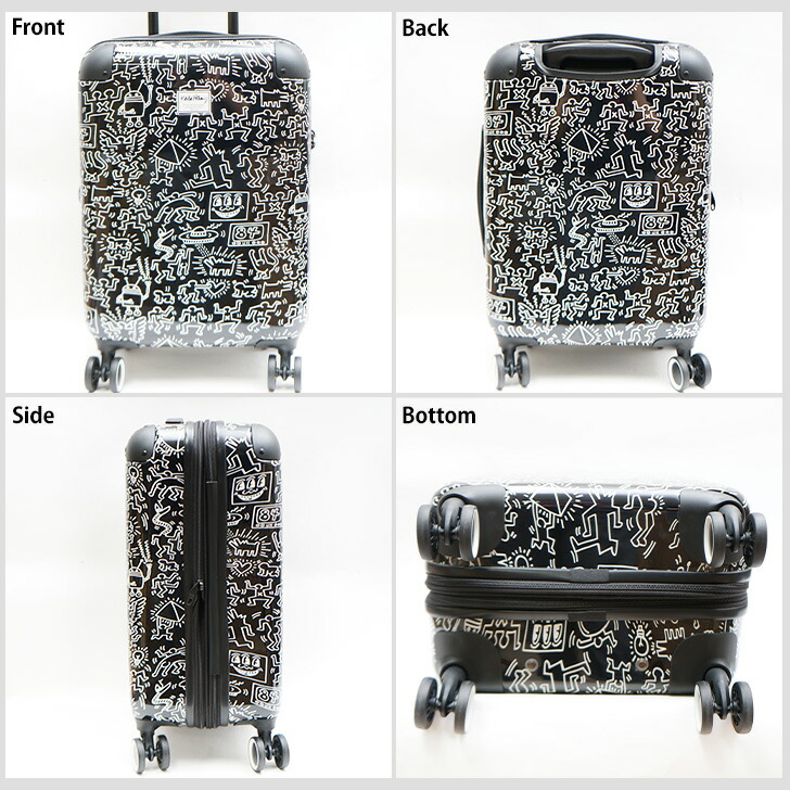 楽天市場】Keith Haring キースヘリング キャリーケース 32L 拡張 39L