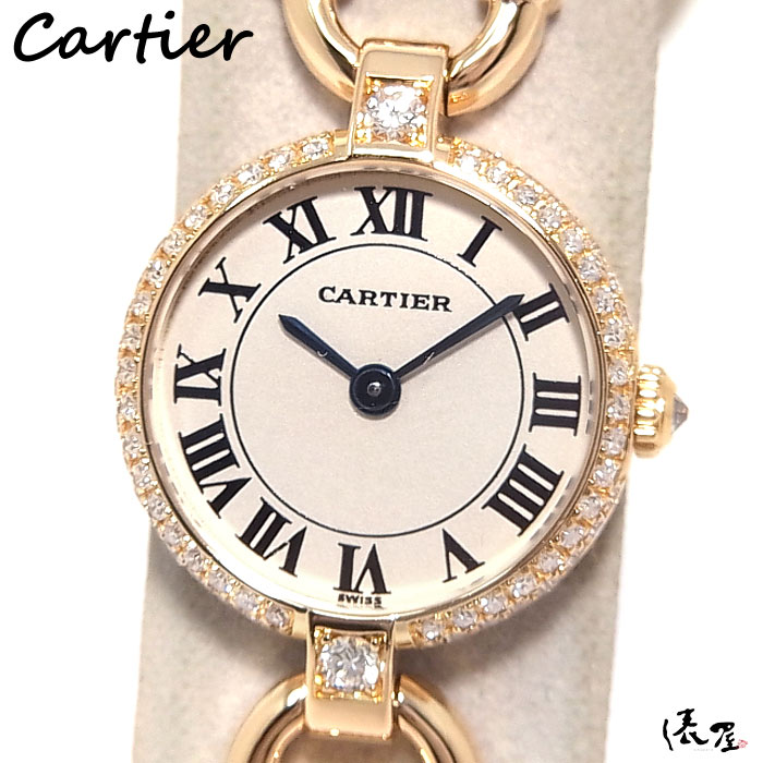 楽天市場】【純正ダイヤ】カルティエ K18YG プチヴァンドーム 極美品