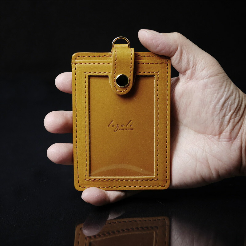 楽天市場】［LEZALI］IDカードホルダー カードホルダー 革 イタリアン