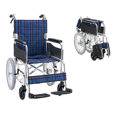 楽天市場】アルミ介助用車椅子 セレクト30 背折[ マキライフテック