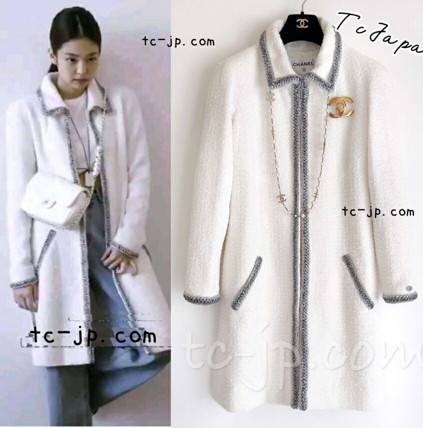 楽天市場】[中古] シャネル CHANEL コート 2021 春夏 95万 BlackPinkの