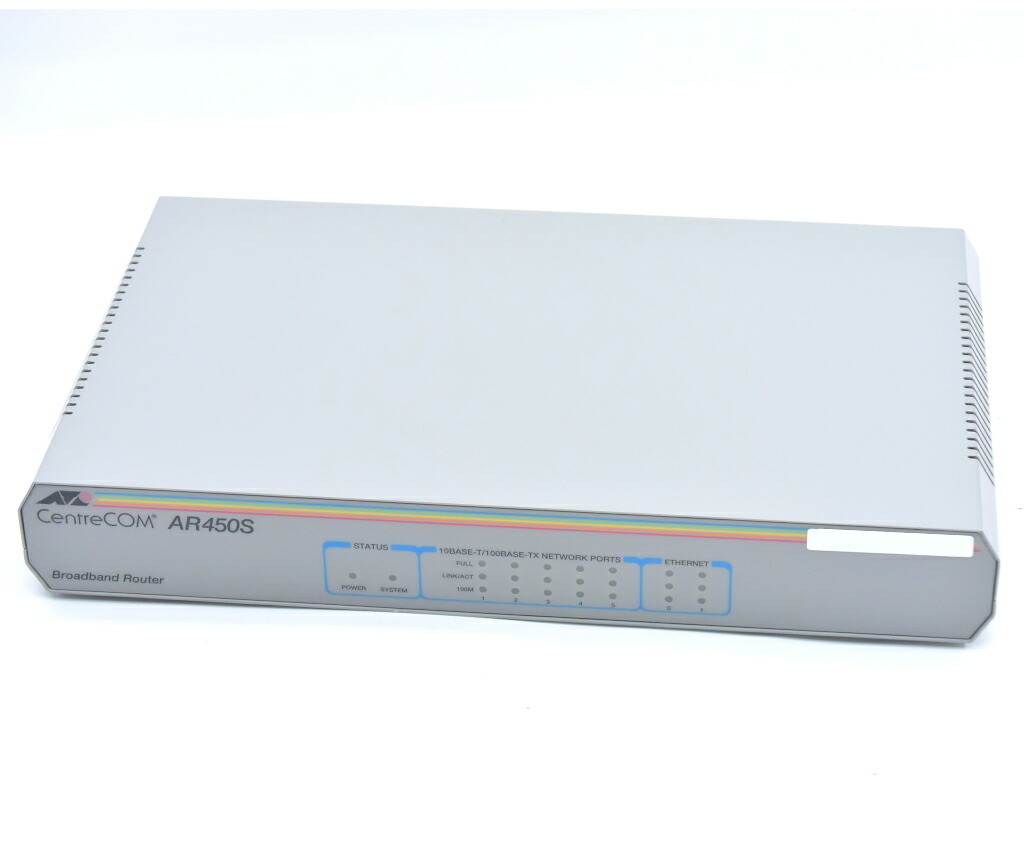 楽天市場】Allied Telesis CentreCOM AR450S WAN 2ポート100BASE-TX