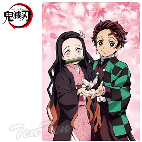 楽天市場】鬼滅の刃 下敷き 炭治郎 ＆ 禰豆子 美麗イラスト (たん