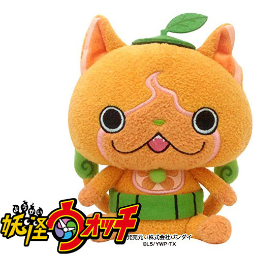 楽天市場】妖怪ウォッチ くったりぬいぐるみだニャン ミカンニャン