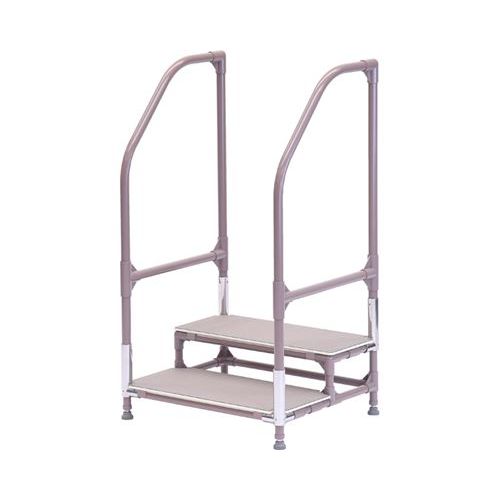 楽天市場】矢崎化工 手すり付ステップ台の通販