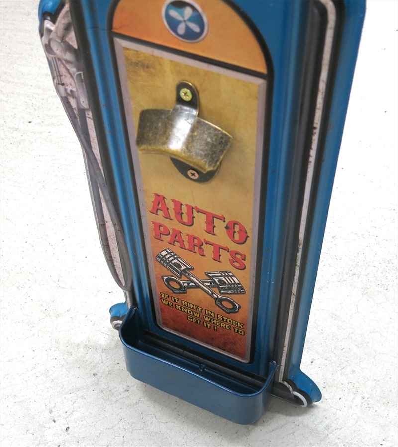 楽天市場】GASスタンド型 栓抜きプレート アメリカン雑貨 ヴィンテージ